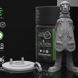 LGv1 - The Modern Man (2017) - Art Toy Concept by MBC & Beastly Toyz