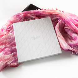 DLUX Scarf Promo Packaging