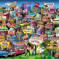 Life in the 1950s Generation Land