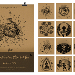 Neutral Milk Hotel's ITAOTS Illustrated Calendar 2018