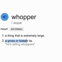 Election Whopper