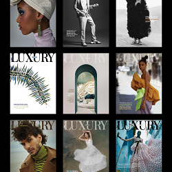 Luxury magazine