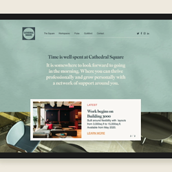 Cathedral Square Branding