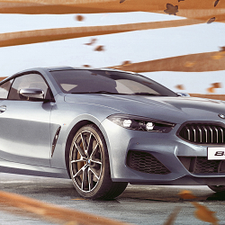 BMW 850i full CGI