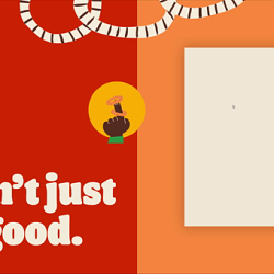 Burger King: For Good. Social Responsibility Webpage Design