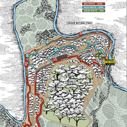 LOGO AND ILLUSTRATED MAPS - JUNIOR RANGER KIDS CLUB