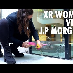 XR Women break Windows at ‘World’s Worst Bank’ JP Morgan