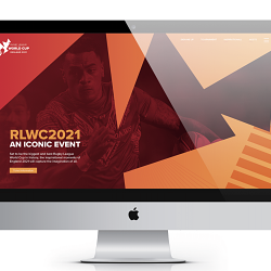 Rugby League World Cup 2021 - Rebrand
