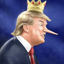 Trump novel book cover art