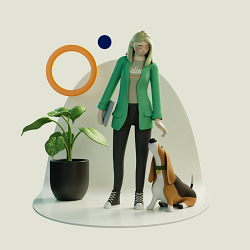  3D Brand Illustrations