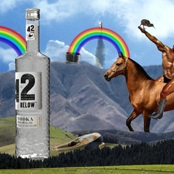 42below is a vodka from New Zealand. Which is a country.