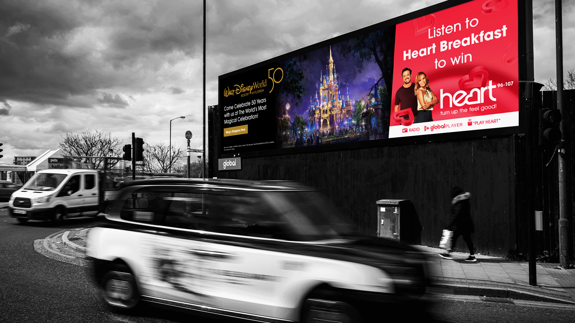 Heart + Disney Digital Outdoor