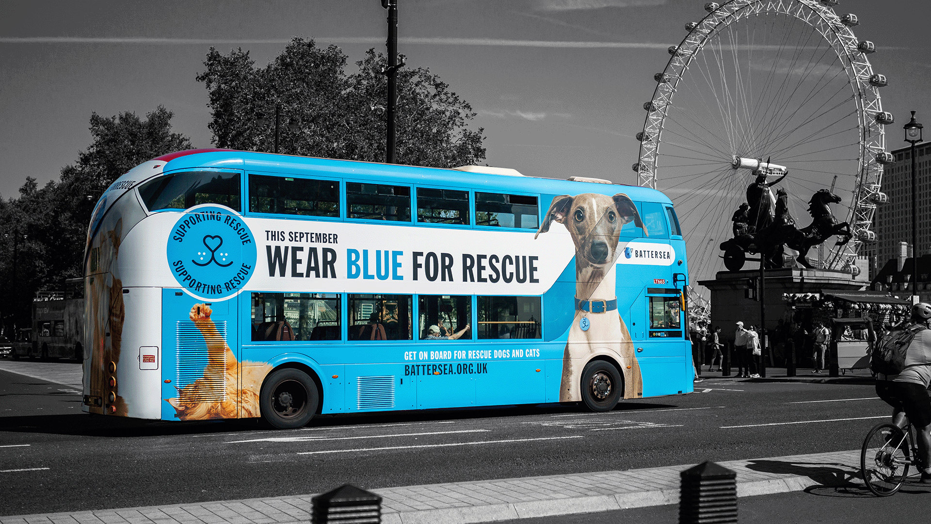Battersea Bus Wrap