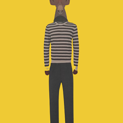Homme Ane art print