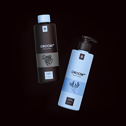 Groom / Premium Haircare / Brand Identity / Creative Direction