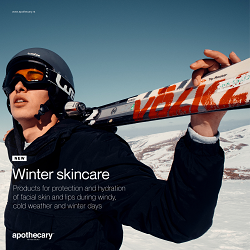 Apothecary suncare year-round campaign