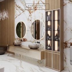 Luxury Refined: Antonovich Group's Mastery in Master Bathroom Design