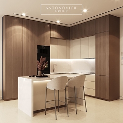 Simplicity Refined: Antonovich Group's Modern Minimalist Apartment Design