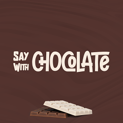 Say with Chocolate | Branding/Packaging
