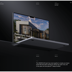 VinkeHaus Corporate website. UX | UI Design