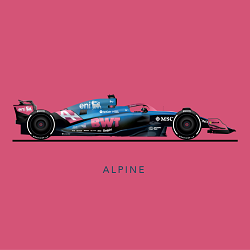 2025 Formula 1 Car Illustrations