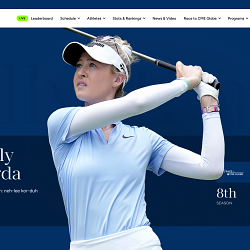 Designing for impact: A new digital experience for LPGA fans