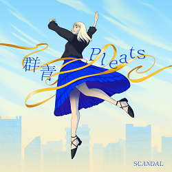 Ultramarine Pleats - SCANDAL | CD Cover Illustration