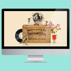 Browne's Temperance Bar Web Design