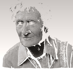 3D scanning at "Carrara studi aperti 2015"