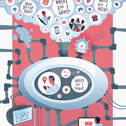 Editorial Illustration for The Drum