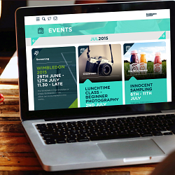 Responsive website for Paddington Central situated in the West End of London.