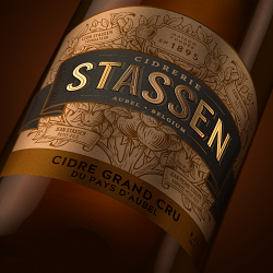 Cidrerie Stassen branding and packaging