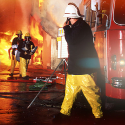 Promotional Image: Blazing Building for Zantac/GSK