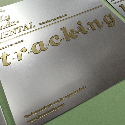 Letterpress Promotion.